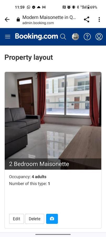 Modern Maisonette In Qawra Apartment